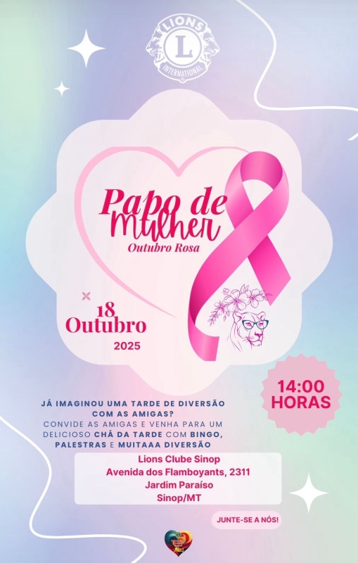 Evento papo-de-mulher---lions-clube-sinop