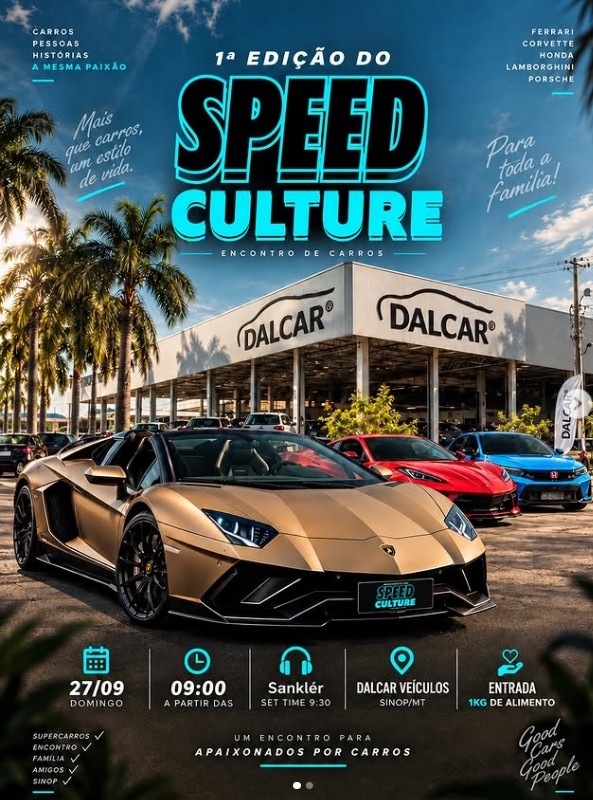 Evento 1-edicao-speed-culture---encontro-de-carros
