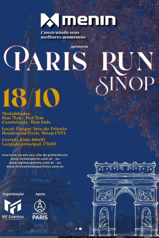 Evento paris-run-sinop