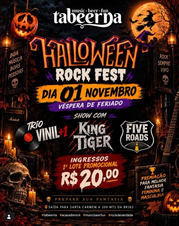 Evento halloween-rock-fest-no-tabeerna