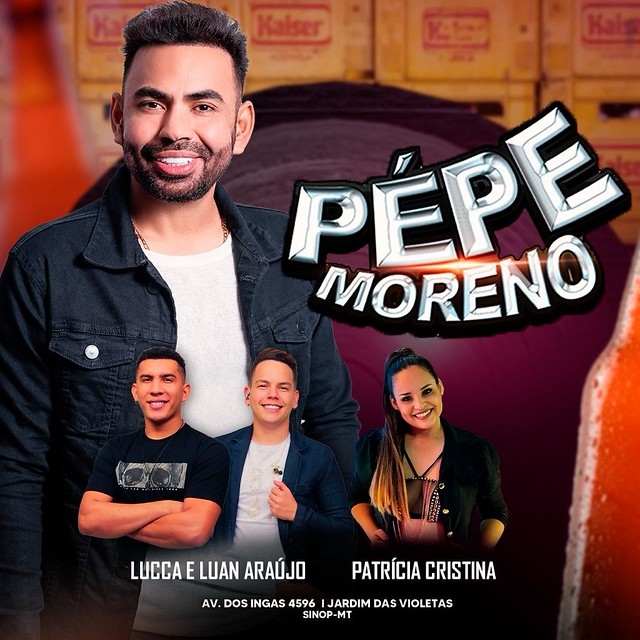 Evento pepe-moreno-no-canecao-club