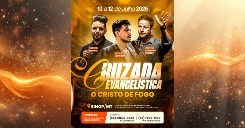 Evento cruzada-evagelistica---o-cristo-de-fogo